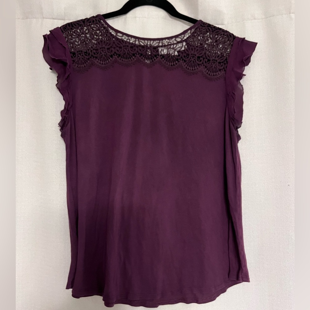 Soft Lace Maroon Jersey shirt